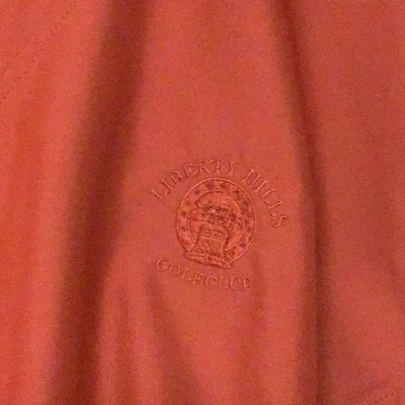 CUTTER & BUCK men’s v neck pullover sz L red - Picture 2 of 7